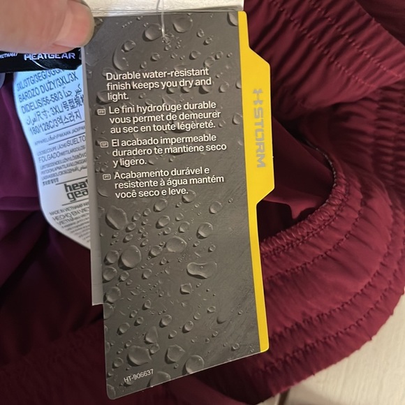 UNDER ARMOR STORM CHARGER WARM UP PANTS NWT - Picture 4 of 6